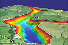 Innovative Kartierung von Seen - 3D Map