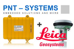 Innovation triff auf Präzision - Kombinieren Sie DataLog Wireless-Produkte mit einem Leica GNSS/GPS-System